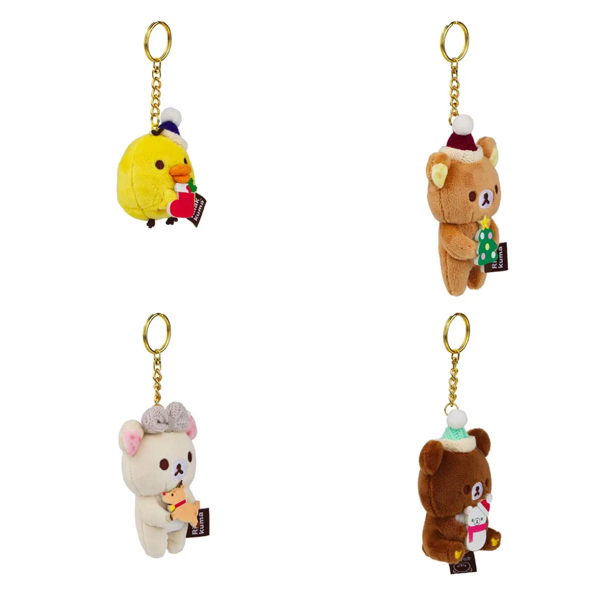 Rilakkuma BLIND BOX San-X Original Holiday Series Keychain - 1pc | Keychains | Blind Boxes