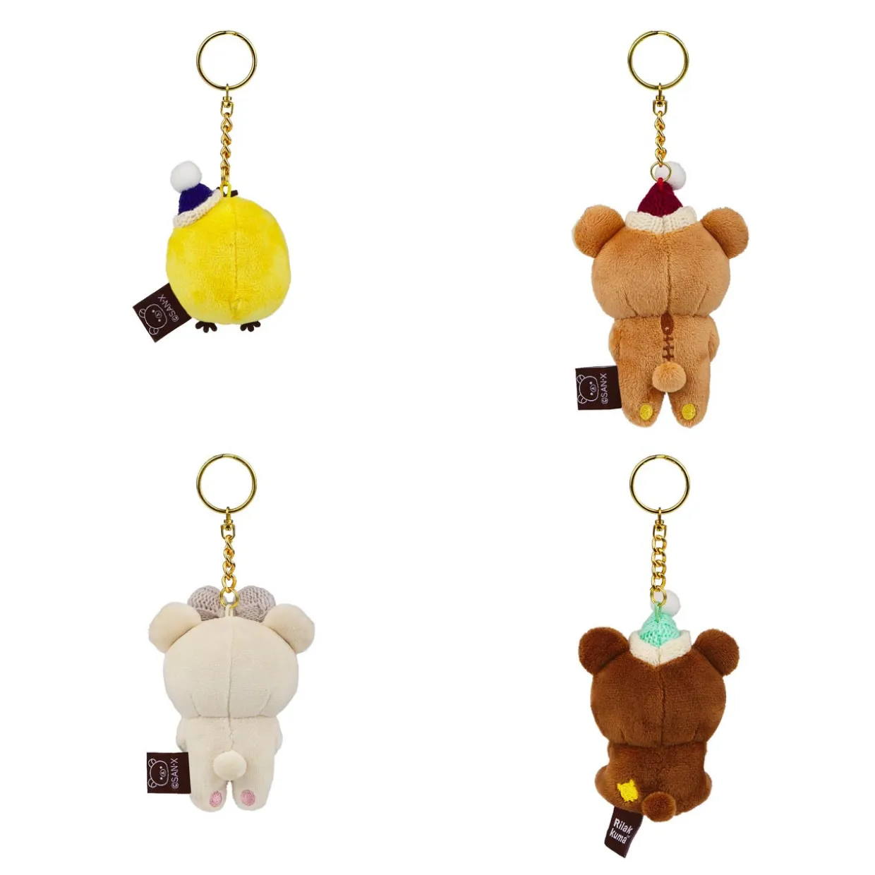 Rilakkuma BLIND BOX San-X Original Holiday Series Keychain - 1pc | Keychains | Blind Boxes