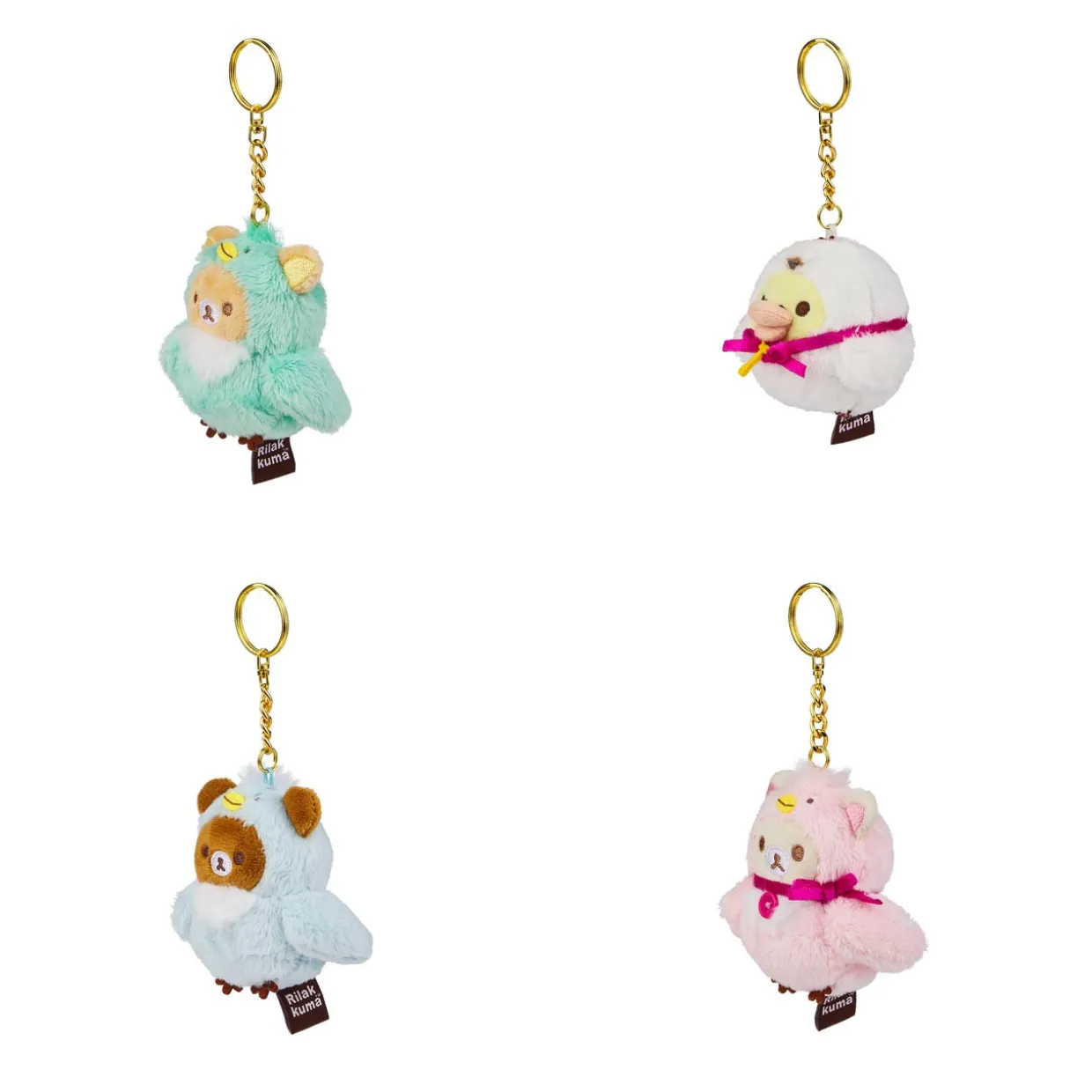 Rilakkuma BLIND BOX San-X Original Swan Series Keychain Plush - 1pc | Keychains | Blind Boxes