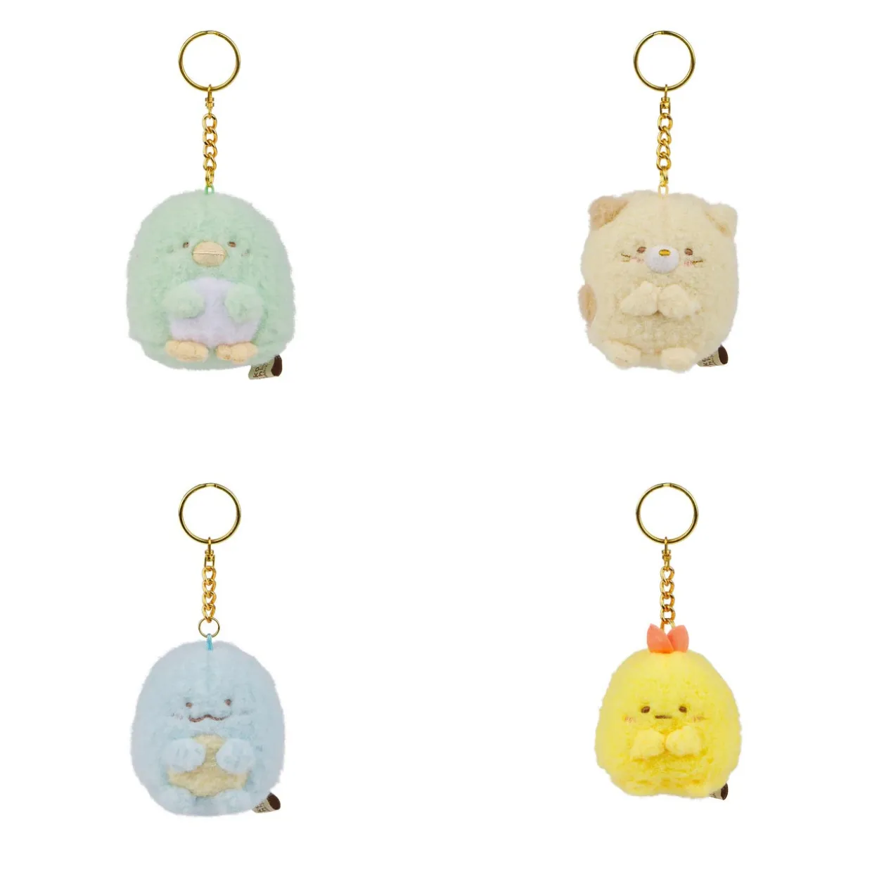 Sumikko Gurashi BLIND BOX Sumikkogurashi Honyagurumies Mochi Plush Keychains - 1pc | Sumikkogurashi | Keychains