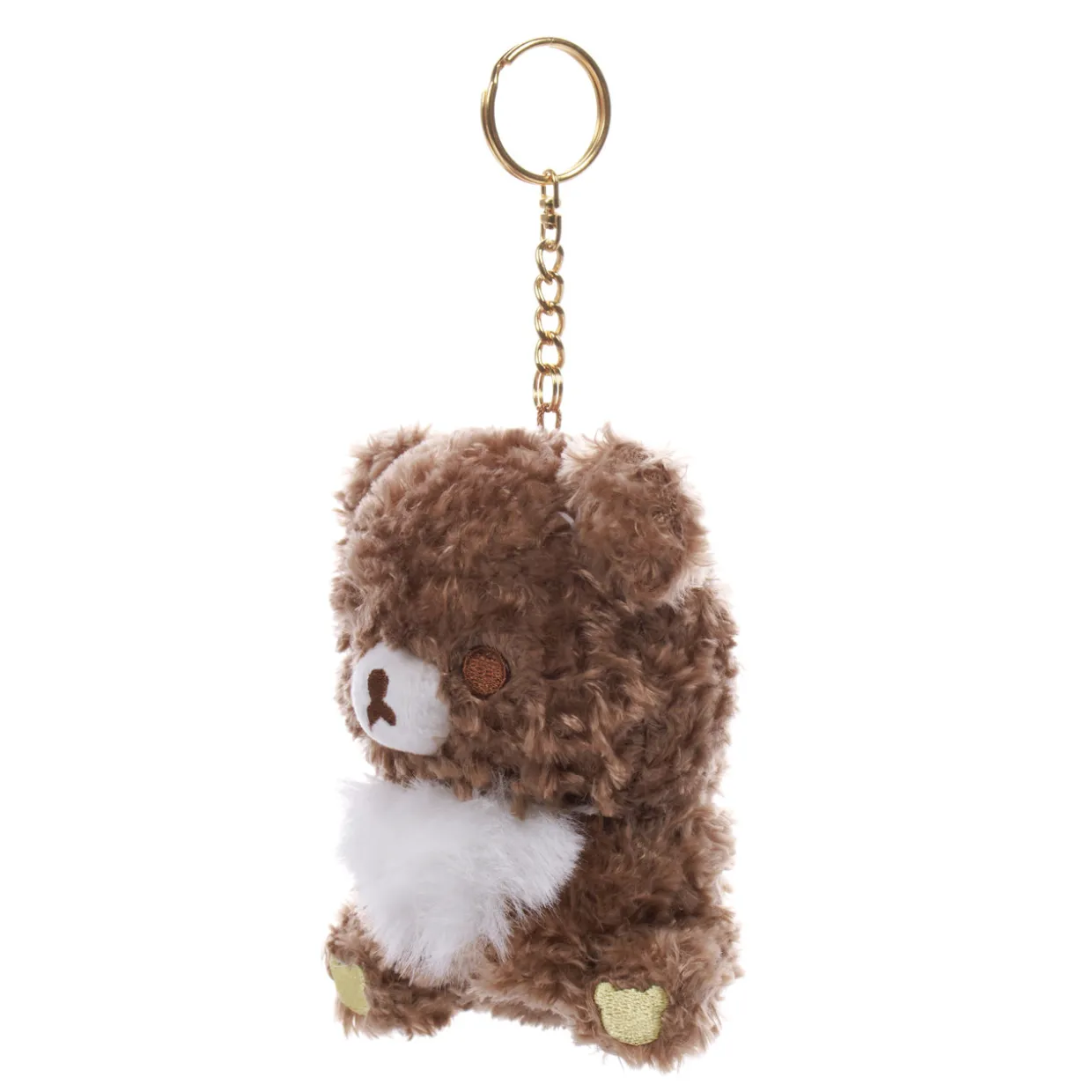 Rilakkuma Chairoikoguma San-X Original Cocoa Latte Series Keychain Plush | Rilakkuma | Plush