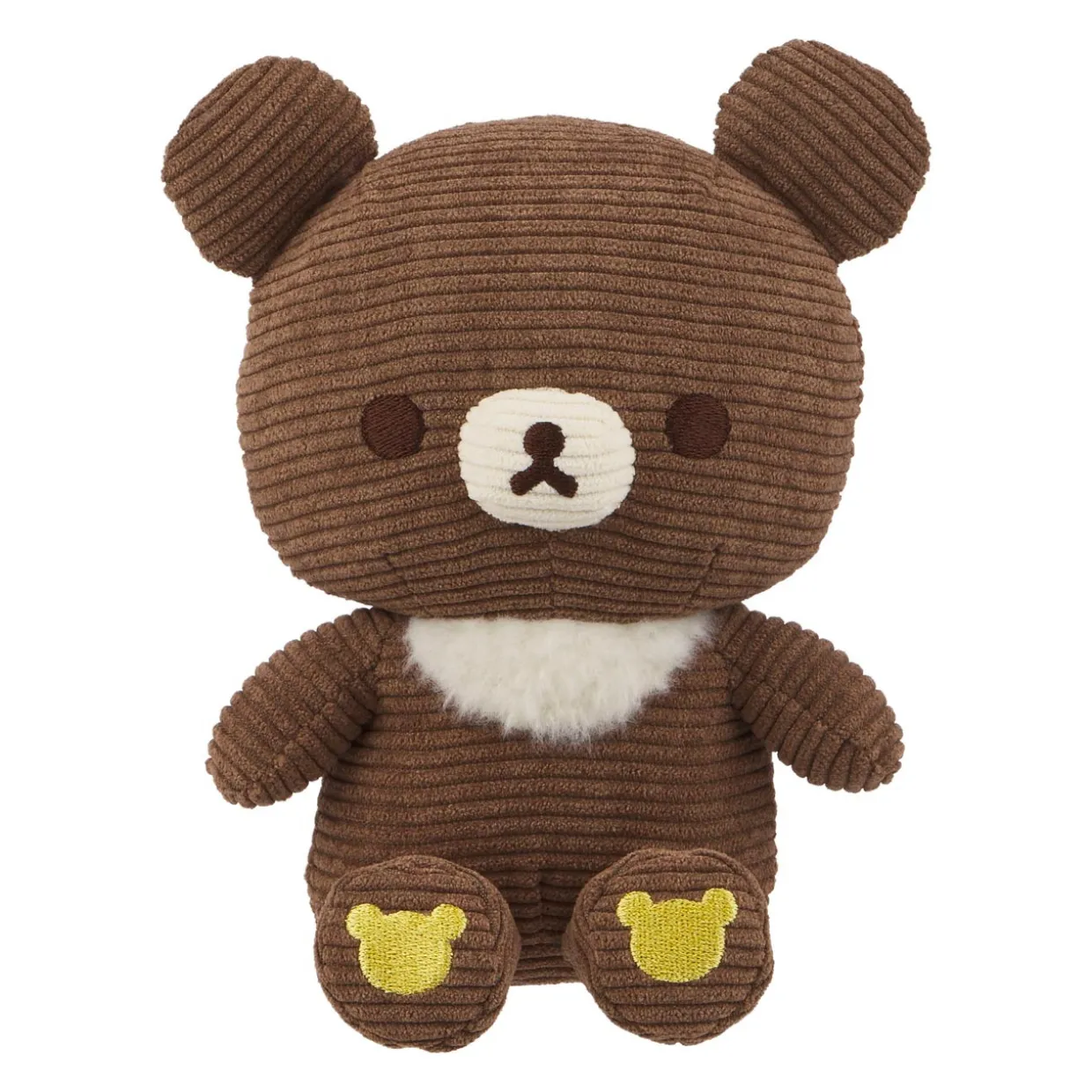 Rilakkuma Chairoikoguma San-X Original Corduroy Series Plush | Rilakkuma | Plush