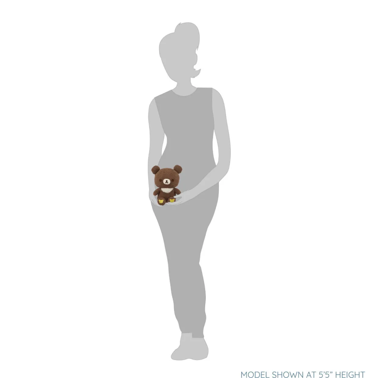 Rilakkuma Chairoikoguma San-X Original Corduroy Series Plush | Rilakkuma | Plush