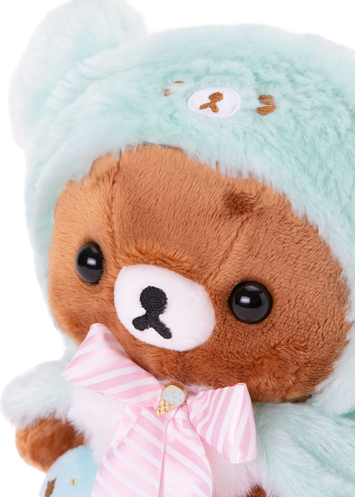 Rilakkuma Chairoikoguma San-X Original Happy Ice Cream Series Plush - Small | Rilakkuma | Plush