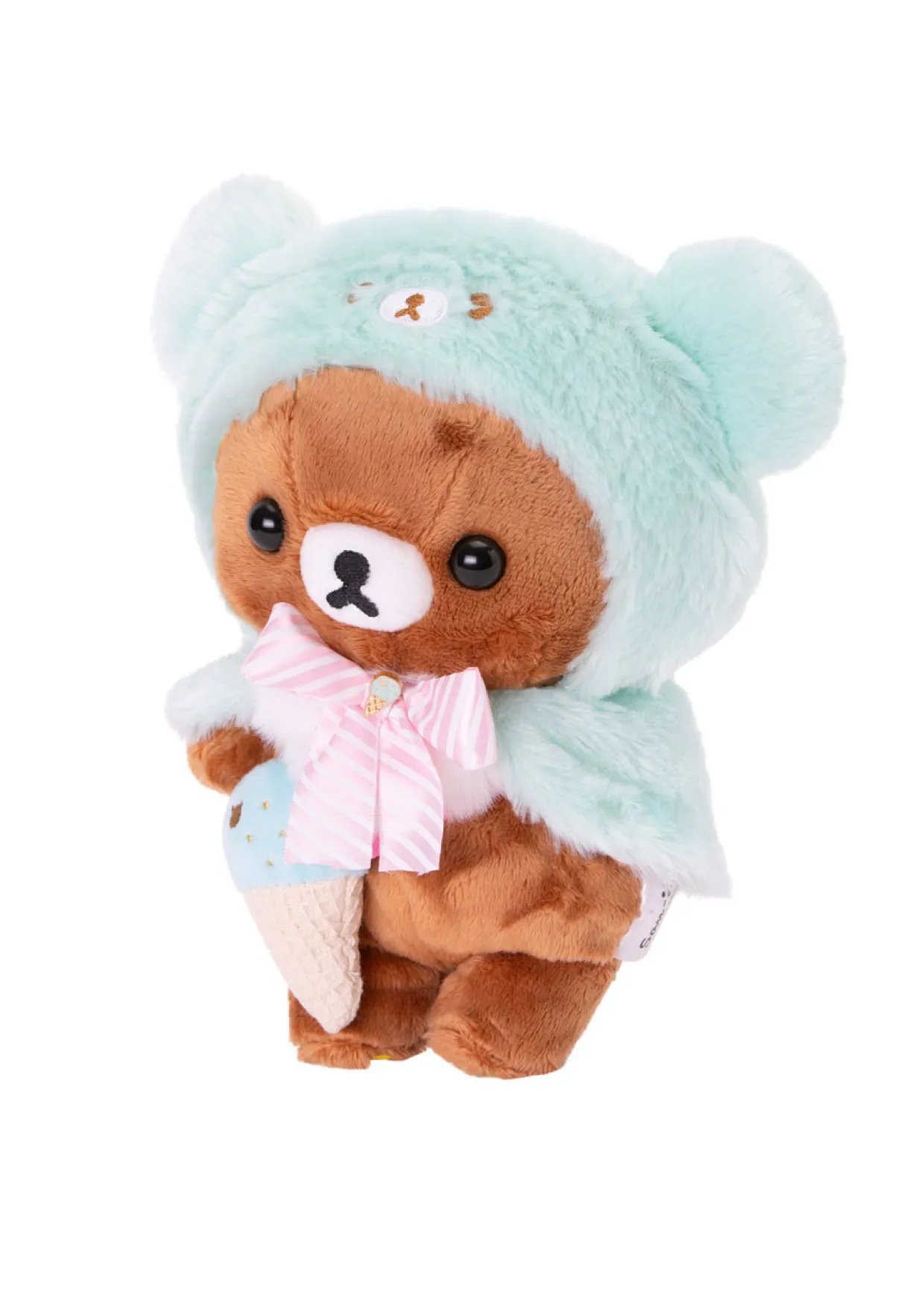 Rilakkuma Chairoikoguma San-X Original Happy Ice Cream Series Plush - Small | Rilakkuma | Plush
