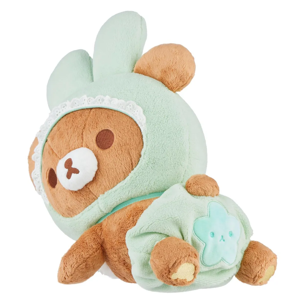 Rilakkuma Chairoikoguma San-X Original Minna De Usausababy Series Laydown Plush | Rilakkuma | Plush