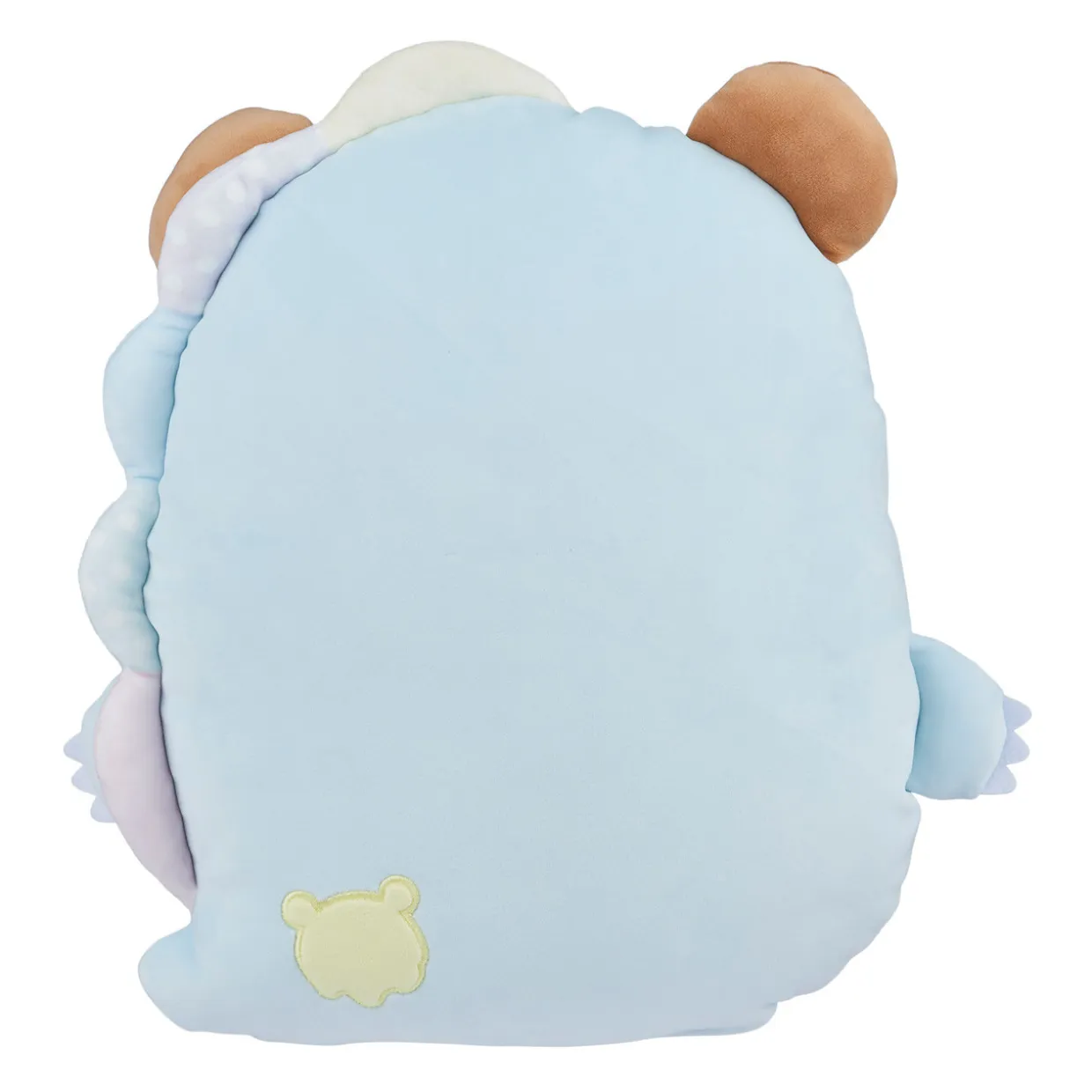 Rilakkuma Chairoikoguma San-X Original Plays with Dino Flat Mochi Series Plush - Pastel Blue | Rilakkuma | Plush