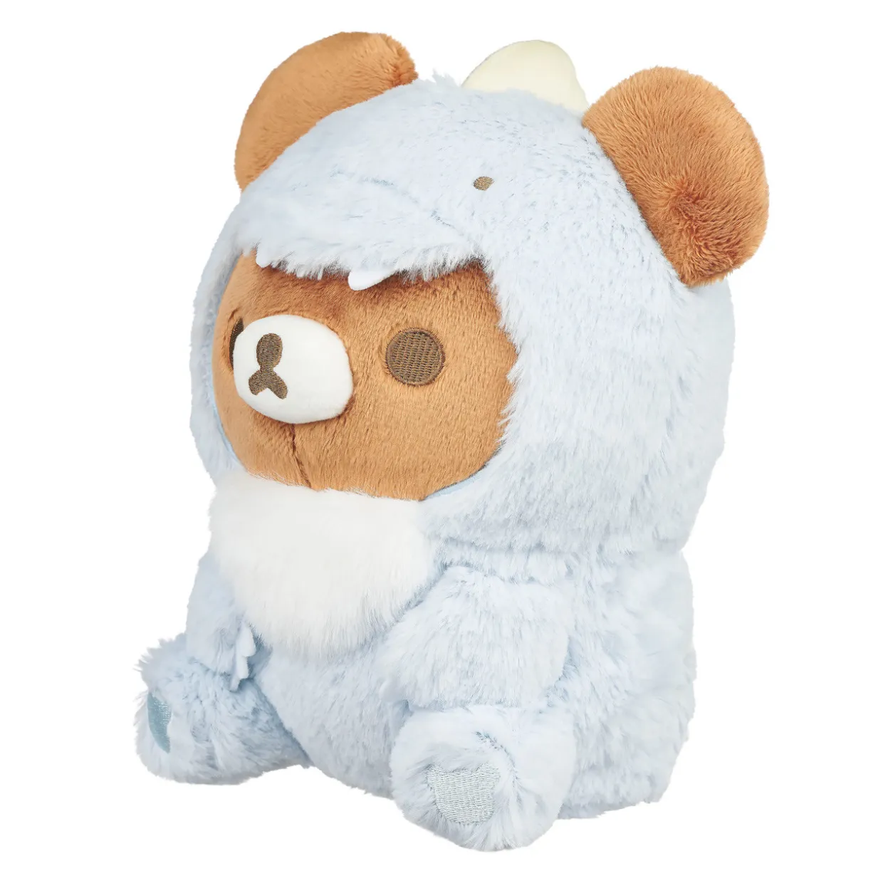 Rilakkuma Chairoikoguma San-X Original Plays with Dino Series Plush - Pastel Blue | Rilakkuma | Plush