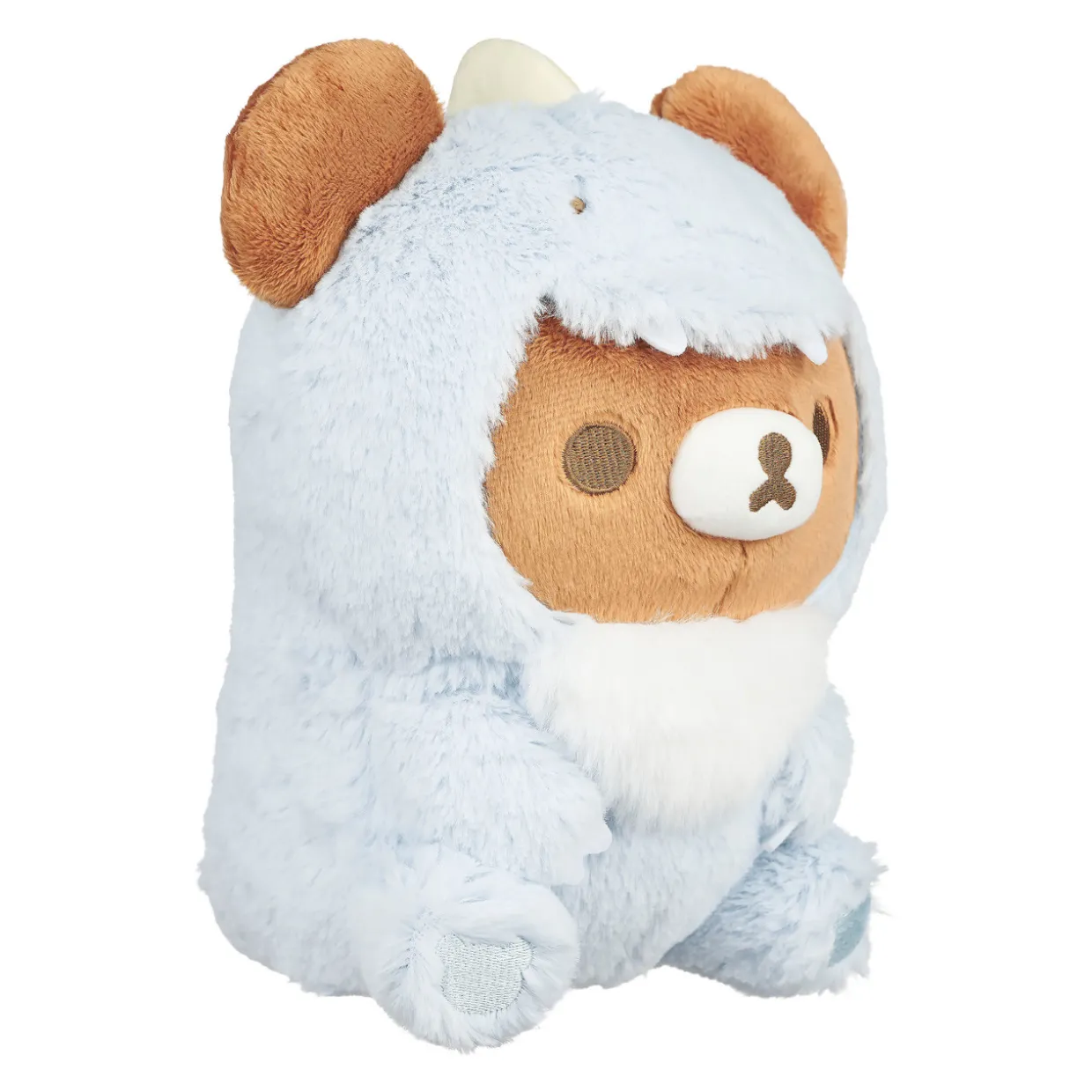 Rilakkuma Chairoikoguma San-X Original Plays with Dino Series Plush - Pastel Blue | Rilakkuma | Plush