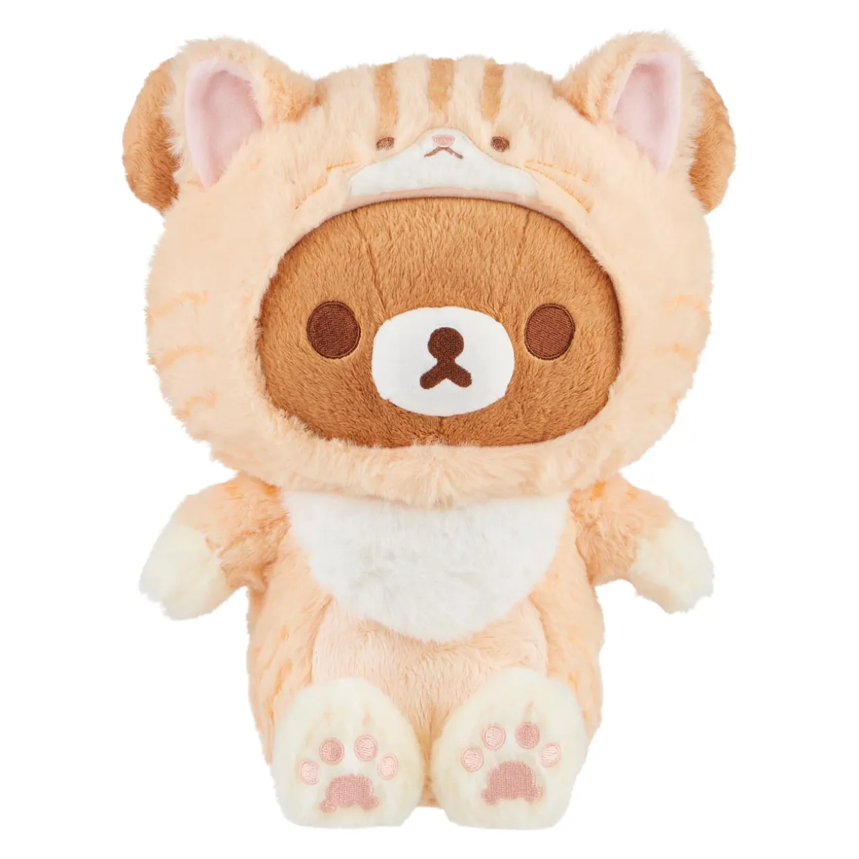 Rilakkuma Chairoikoguma San-X Original Sitting Cat Costume Plush - Medium | Rilakkuma | Plush