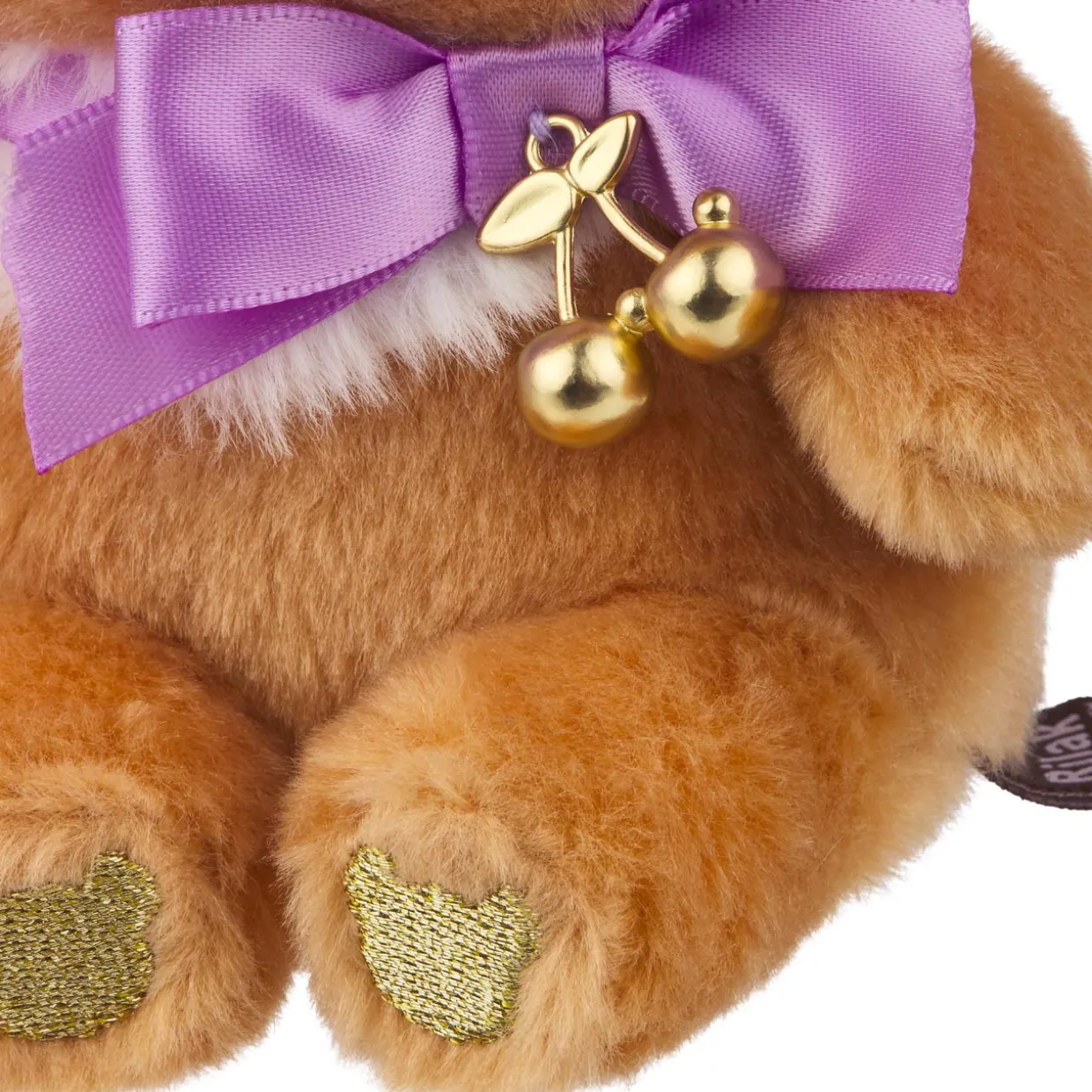 Rilakkuma Chairoikoguma San-X Original with a Shining Jewel Cherry Plush | Rilakkuma | Plush