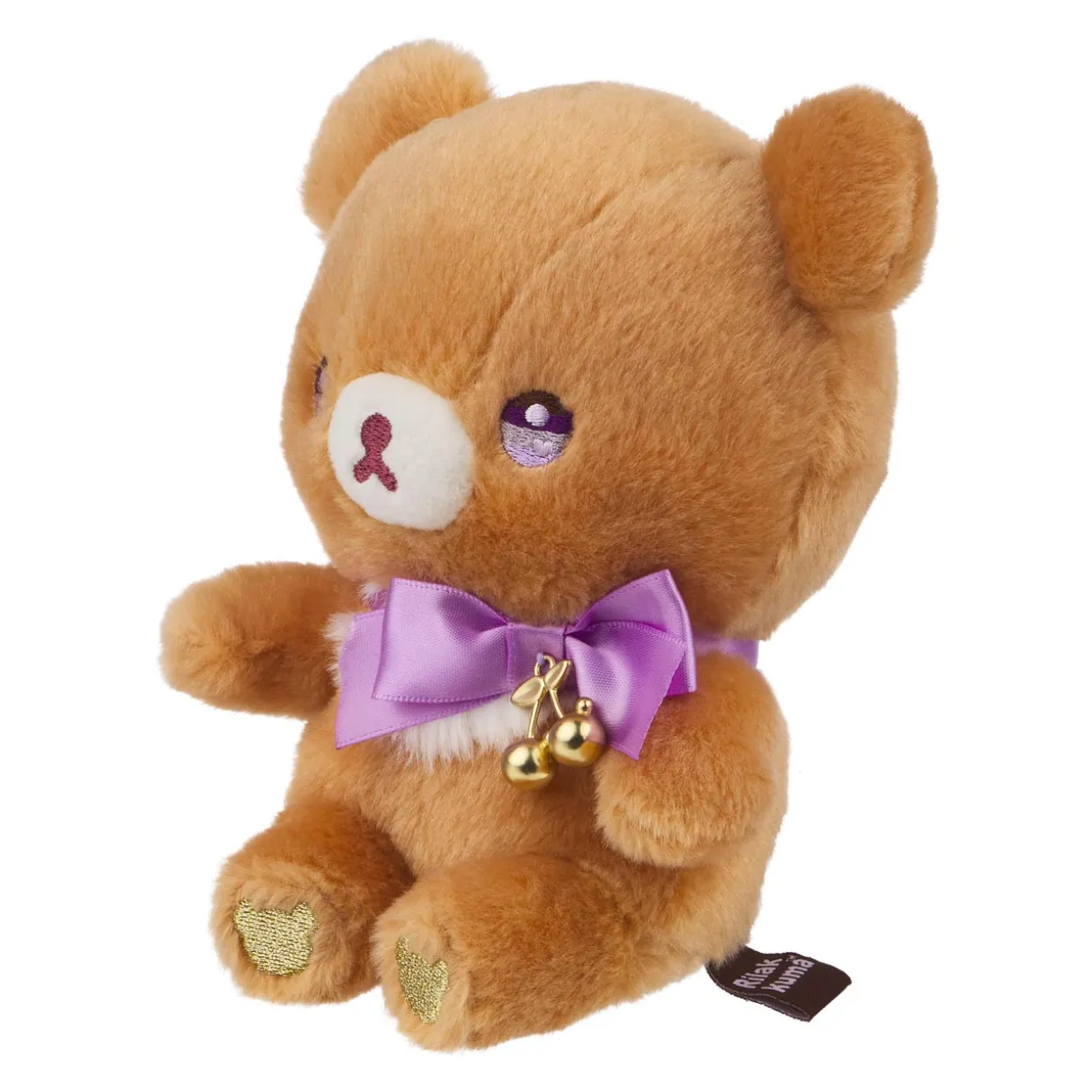 Rilakkuma Chairoikoguma San-X Original with a Shining Jewel Cherry Plush | Rilakkuma | Plush