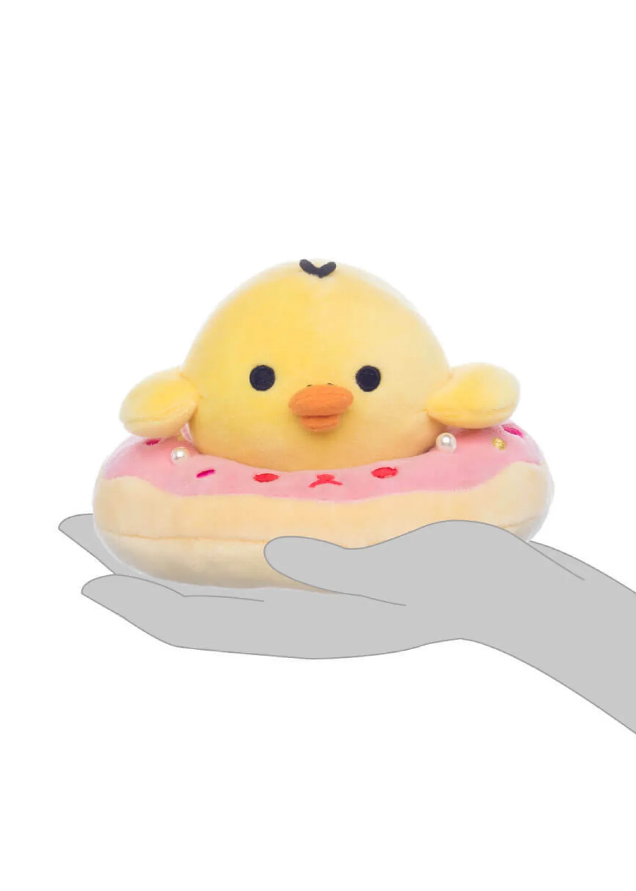 Rilakkuma Kiiroitori San-X Original In A Donut Plush | Rilakkuma | Plush