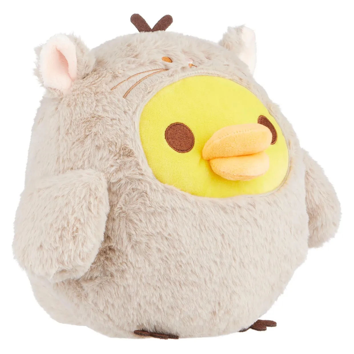 Rilakkuma Kiiroitori San-X Original Sitting Chinchilla Costume Plush - Medium | Rilakkuma | Plush