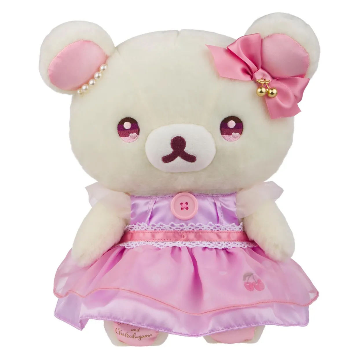 Rilakkuma Ko San-X Original Cherry Dress Up Plush | Rilakkuma | Plush