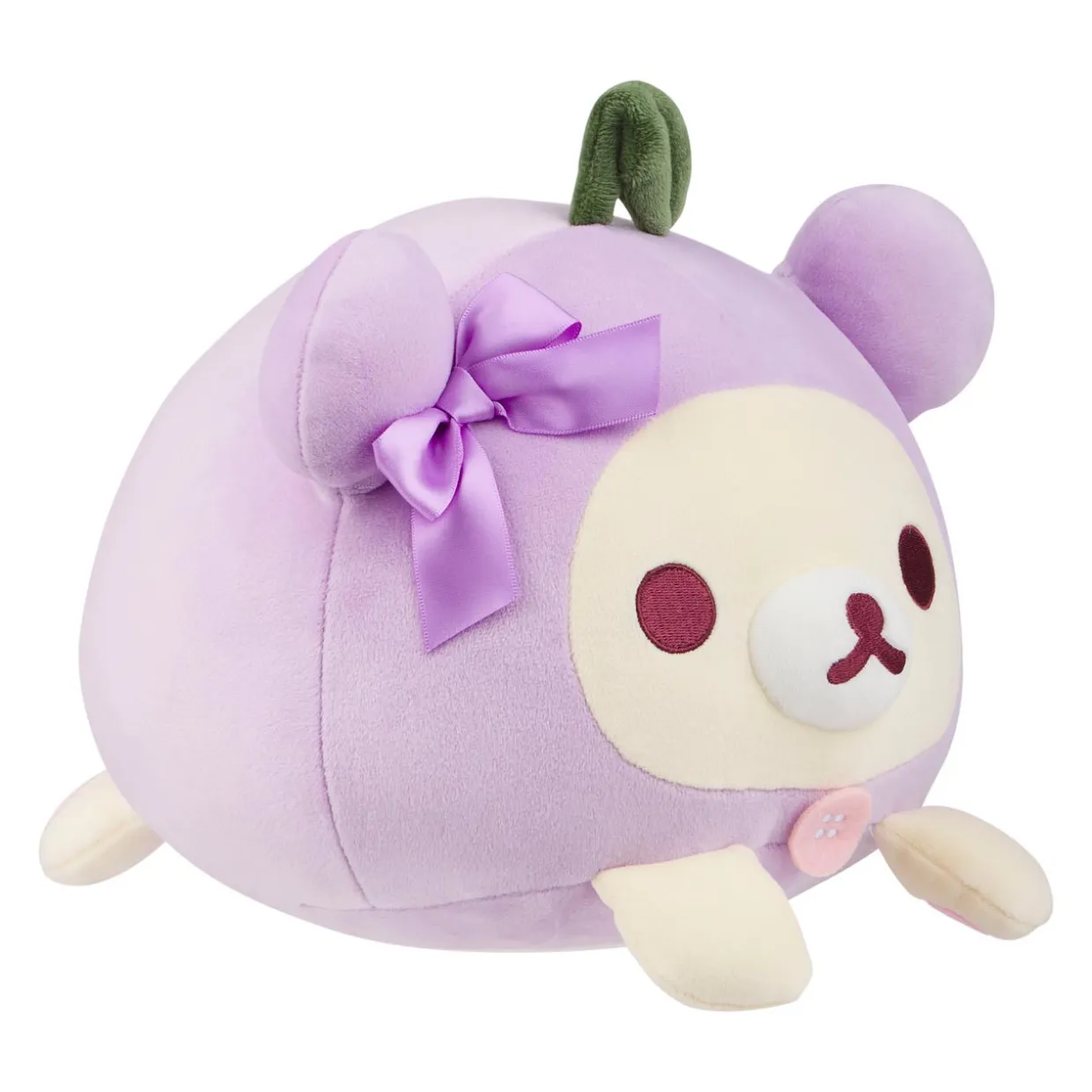 Rilakkuma Ko San-X Original Cherry Series Mochi Cushion - Purple | Rilakkuma | Plush