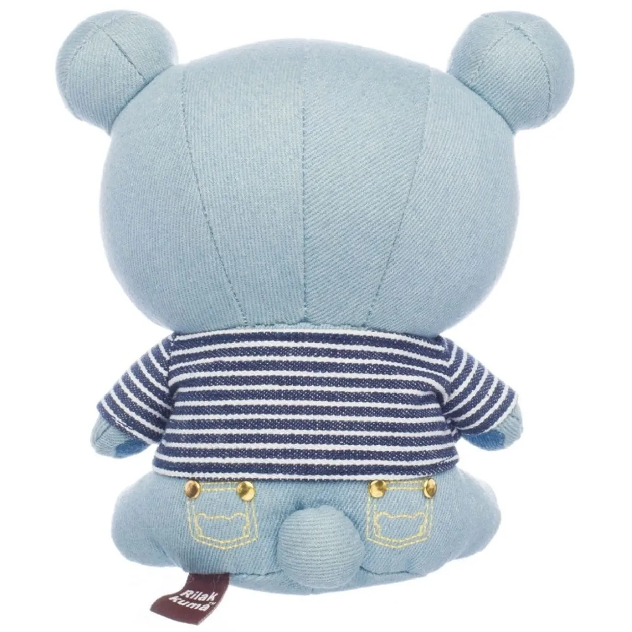 Rilakkuma Ko San-X Original in Denim Series Plush - Small | Rilakkuma | Plush