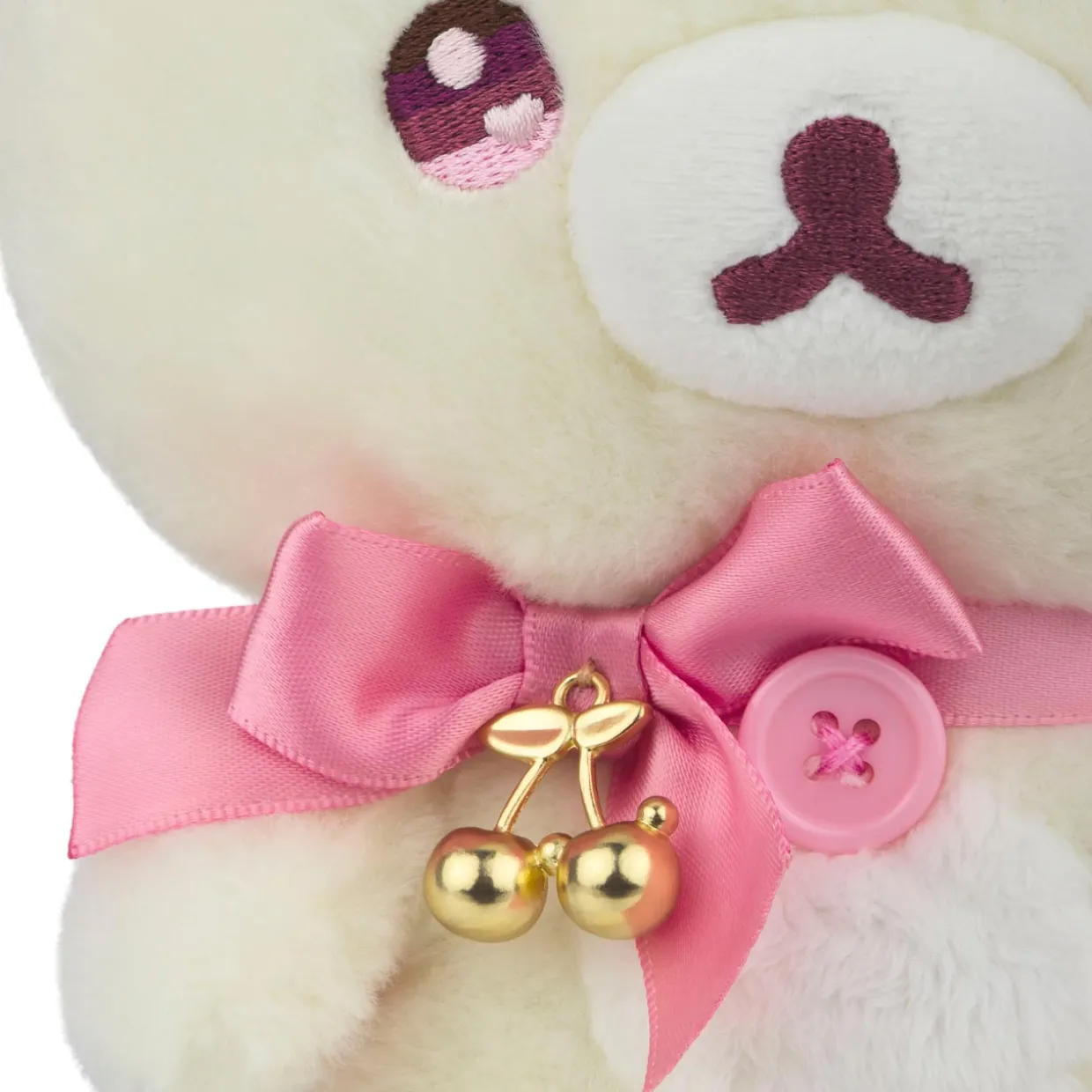 Rilakkuma Ko San-X Original with a Shining Jewel Cherry Plush | Rilakkuma | Plush