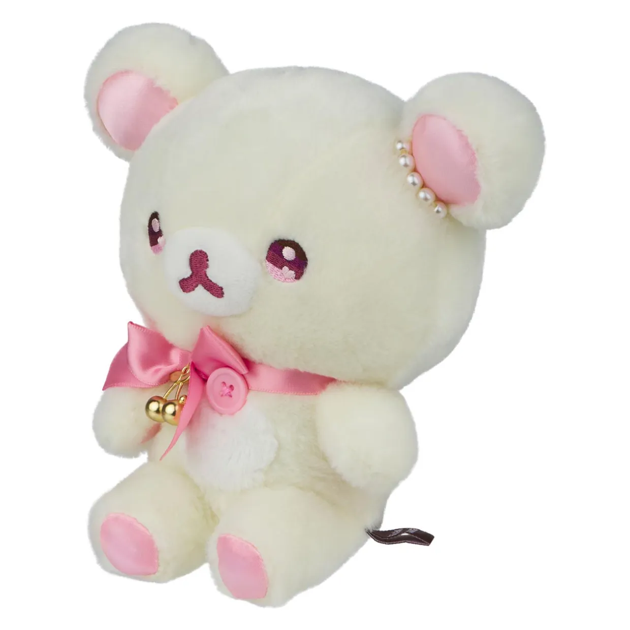 Rilakkuma Ko San-X Original with a Shining Jewel Cherry Plush | Rilakkuma | Plush