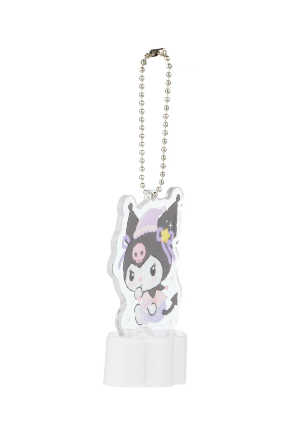 Hello Kitty Kuromi Acrylic Light Stand Keychain | Keychains