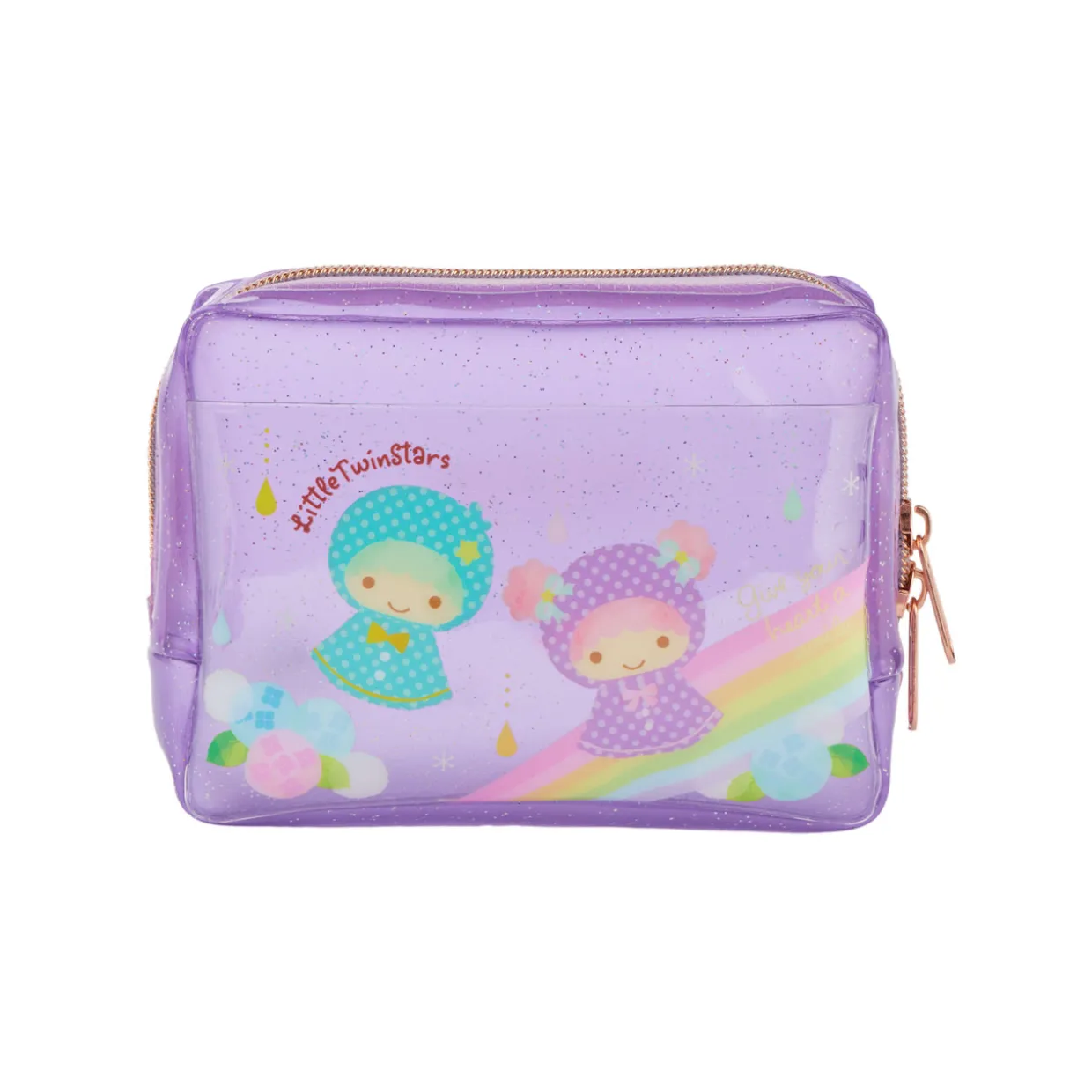 Hello Kitty Little Twin Stars Multi Purpose Pouch - Purple | Pouches | Stationery