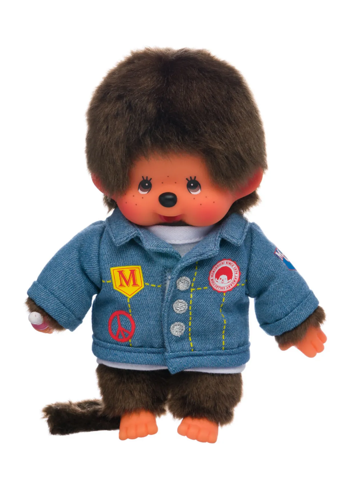 Monchhichi Boy in a DENIM Jacket Plush | Monchhichi | Plush