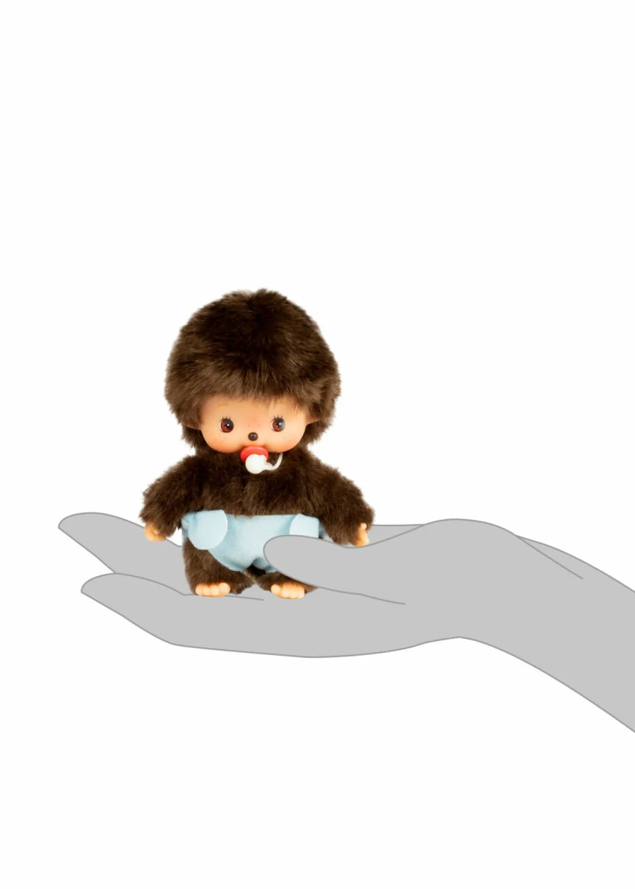 Monchhichi Classic Bebichhichi Plush Toy - Boy | Monchhichi | Plush