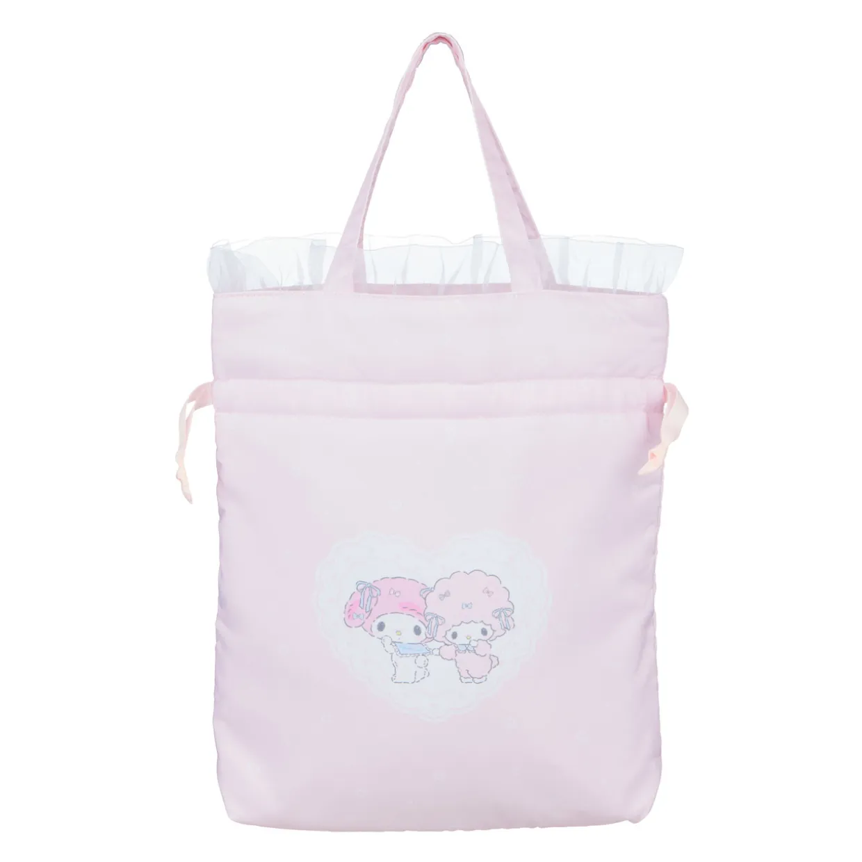 Hello Kitty My Melody Drawstring Bag - Pink | Apparel