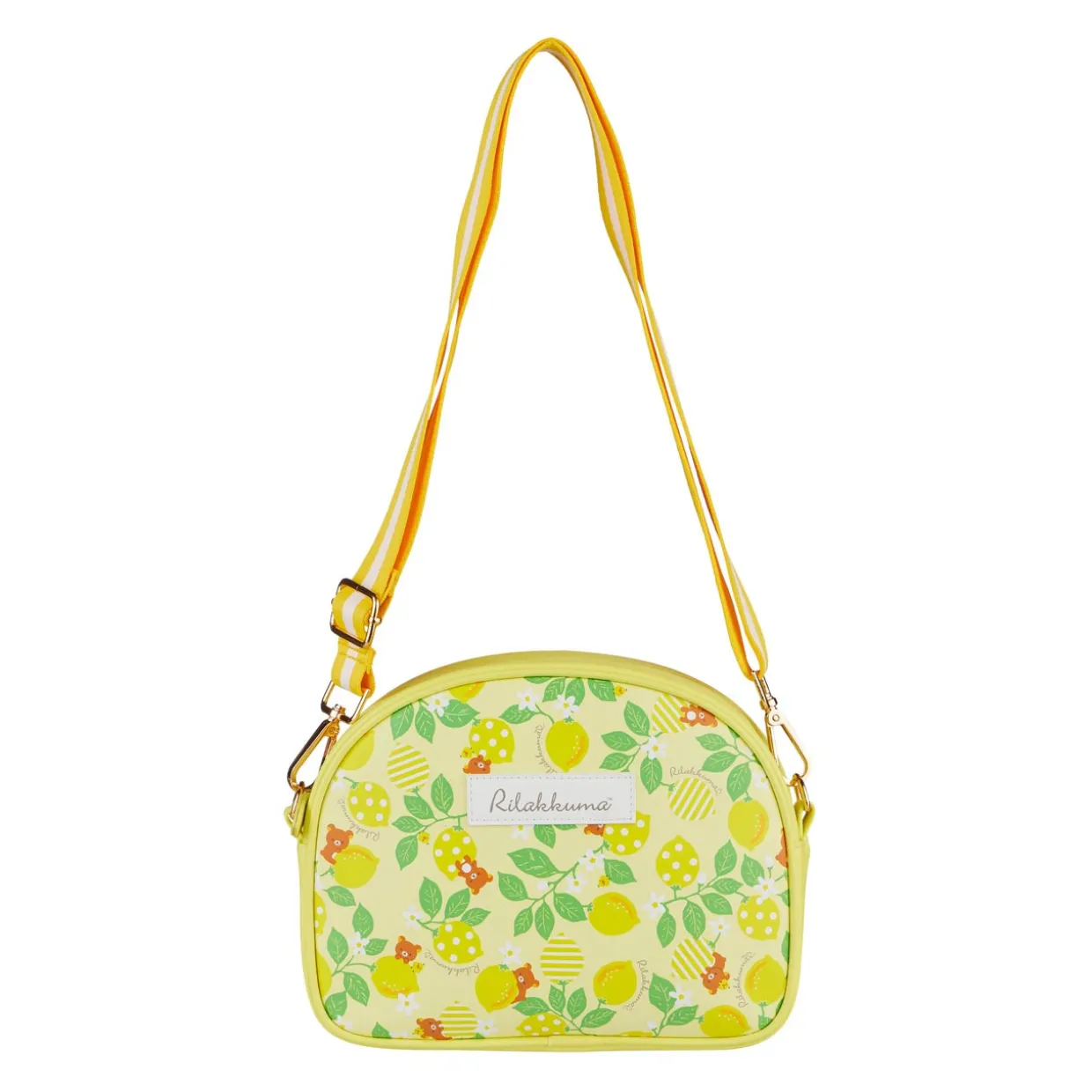 Rilakkuma Fresh Lemon Crossbody Bag - Yellow/Green | Apparel