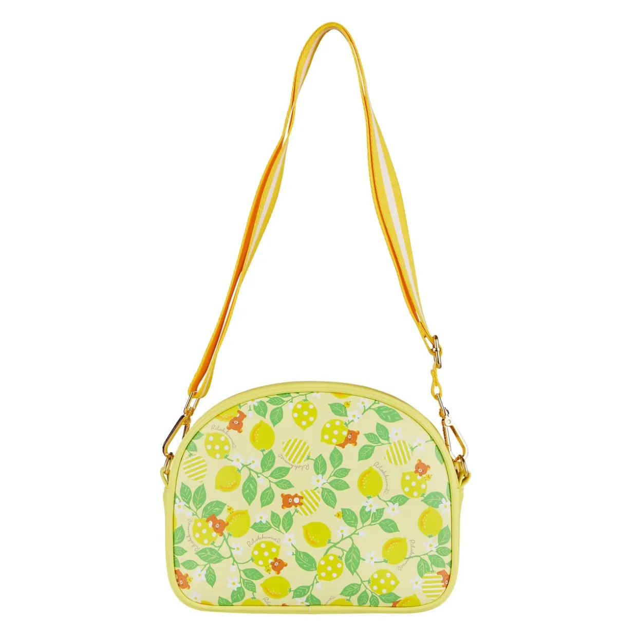 Rilakkuma Fresh Lemon Crossbody Bag - Yellow/Green | Apparel