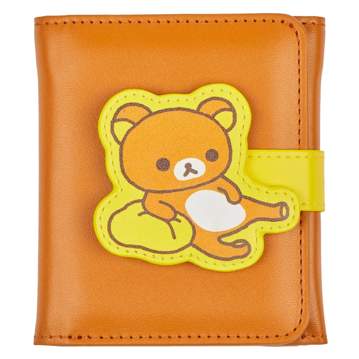 Rilakkuma Pu Leather Tri-fold Wallet Pouch | Apparel