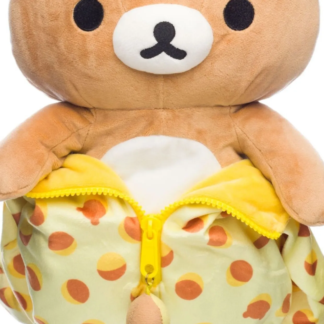 Rilakkuma San-X Original Castella Cake Pattern Sleeping Bag Plush | Rilakkuma | Plush