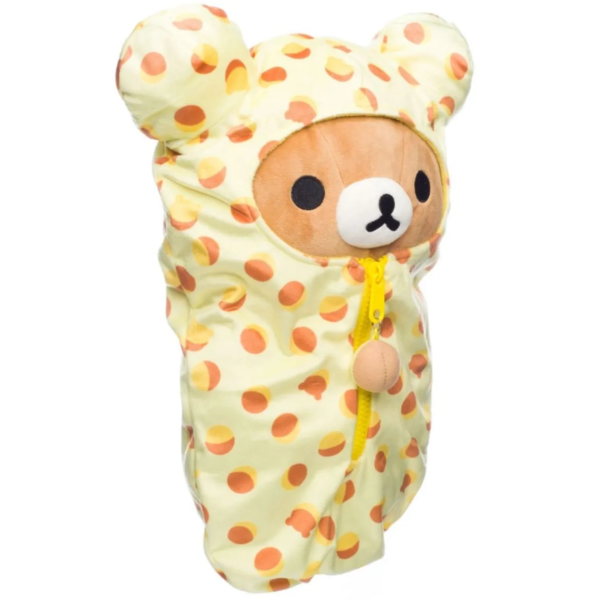 Rilakkuma San-X Original Castella Cake Pattern Sleeping Bag Plush | Rilakkuma | Plush