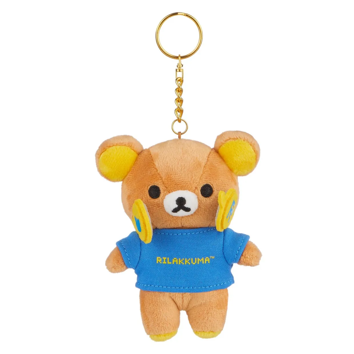 Rilakkuma San-X Original Gamer Series Keychain Plush | Rilakkuma | Keychains