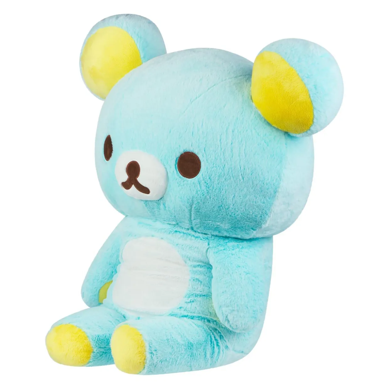 Rilakkuma San-X Original Long Pile Sherbet Series JUMBO Plush - Blue | Rilakkuma | Plush