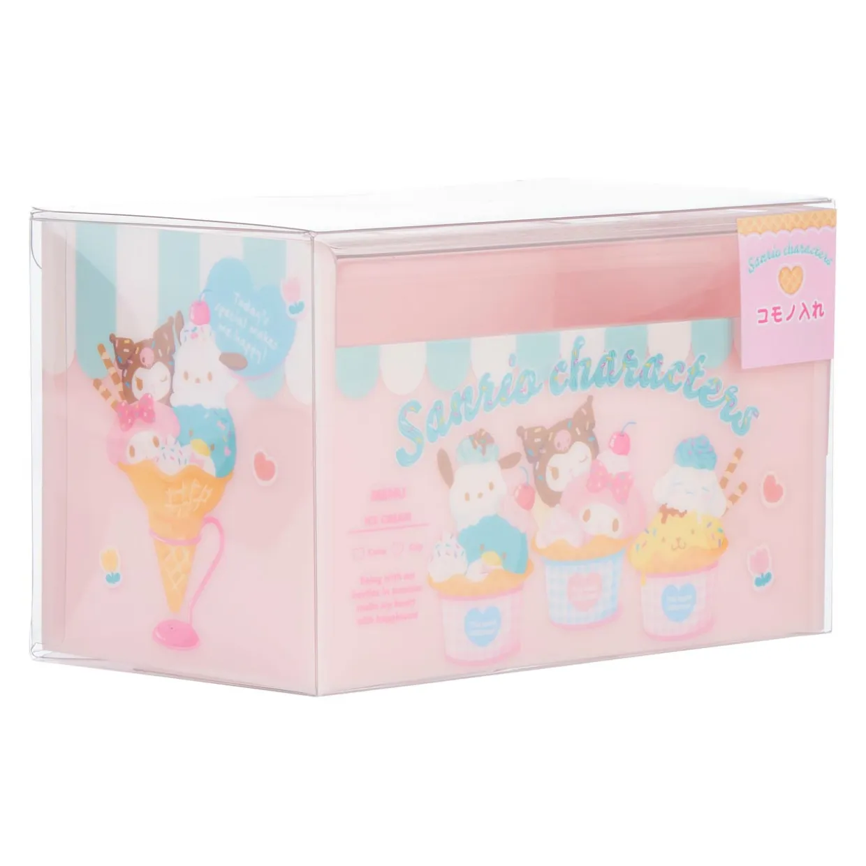 Hello Kitty Sanrio Characters Ice Cream Themed Accessory Case | Pens And Pencils | Stationery