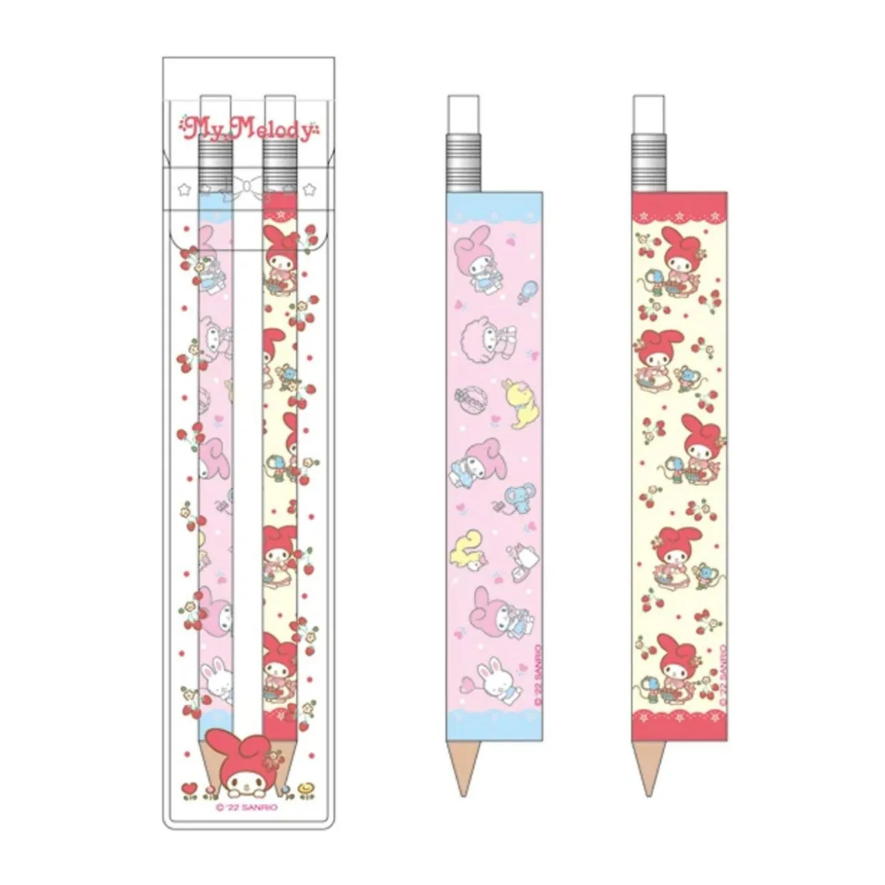 Hello Kitty Sanrio My Melody Pens - Set of 2 | Pens And Pencils | Stationery