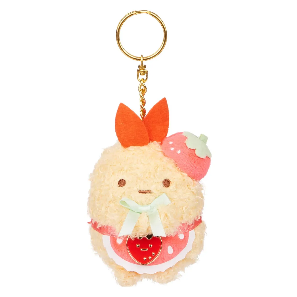 Sumikko Gurashi Sumikkogurashi Ebi San-X Original Strawberry Series Keychain | Sumikkogurashi | Plush