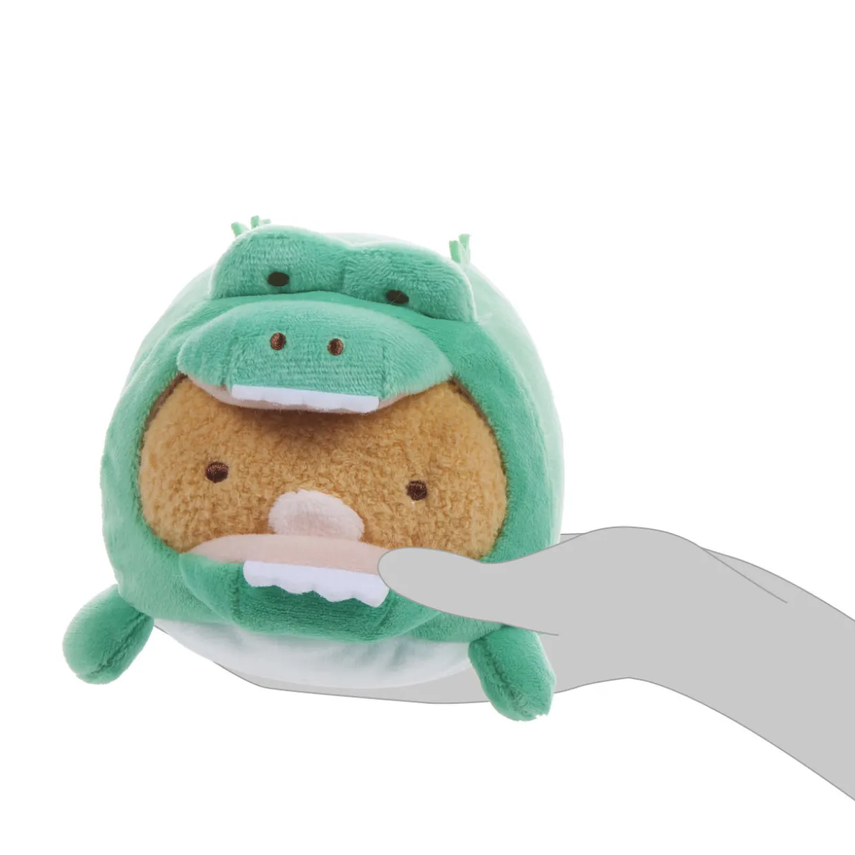 Sumikko Gurashi Sumikkogurashi Jungle Series Tonkatsu Crocodile Plush | Sumikkogurashi | Plush