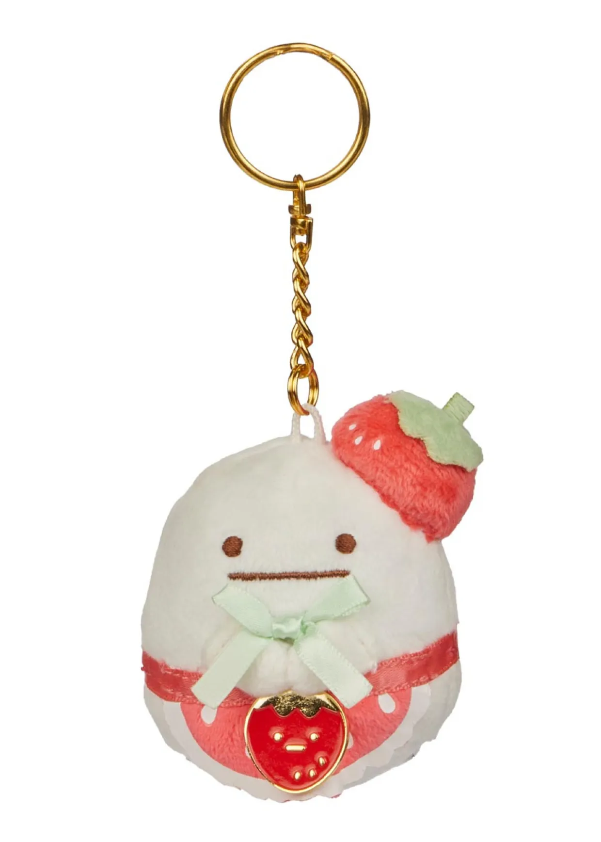 Sumikko Gurashi Sumikkogurashi Obake San-X Original Strawberry Series Keychain | Sumikkogurashi | Plush