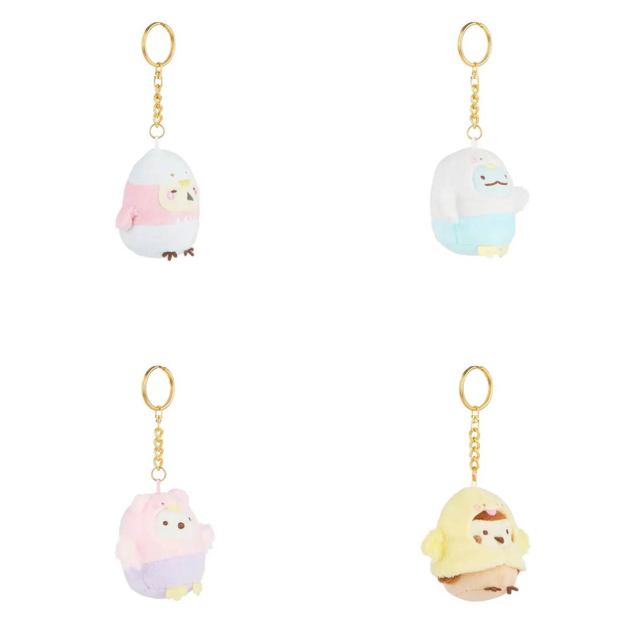 Sumikko Gurashi Sumikkogurashi San-X Original Everyone Playing Birdies Series Blind Box | Keychains | Blind Boxes