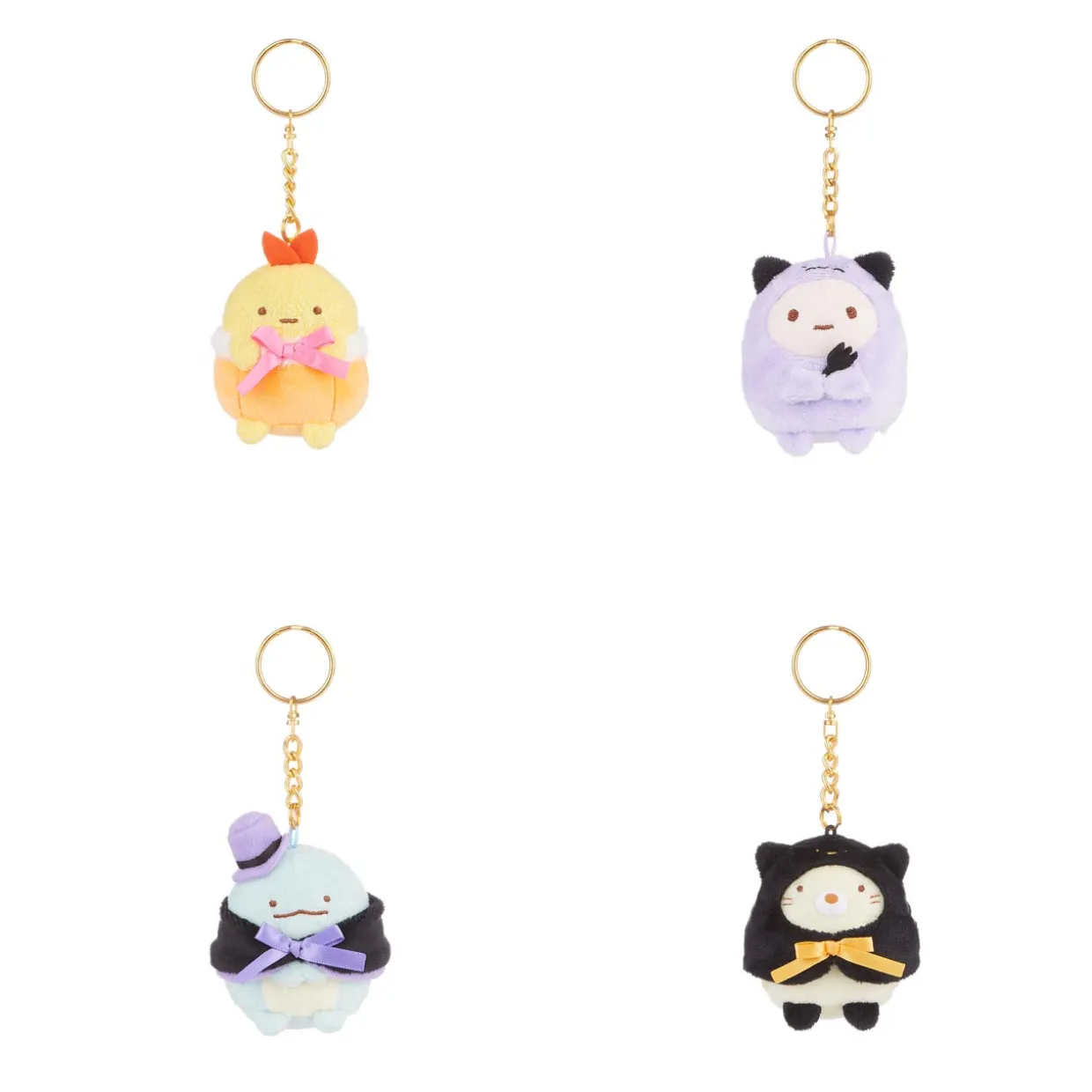 Sumikko Gurashi Sumikkogurashi San-X Original Halloween Keychain Plush Blind Box | Keychains | Blind Boxes