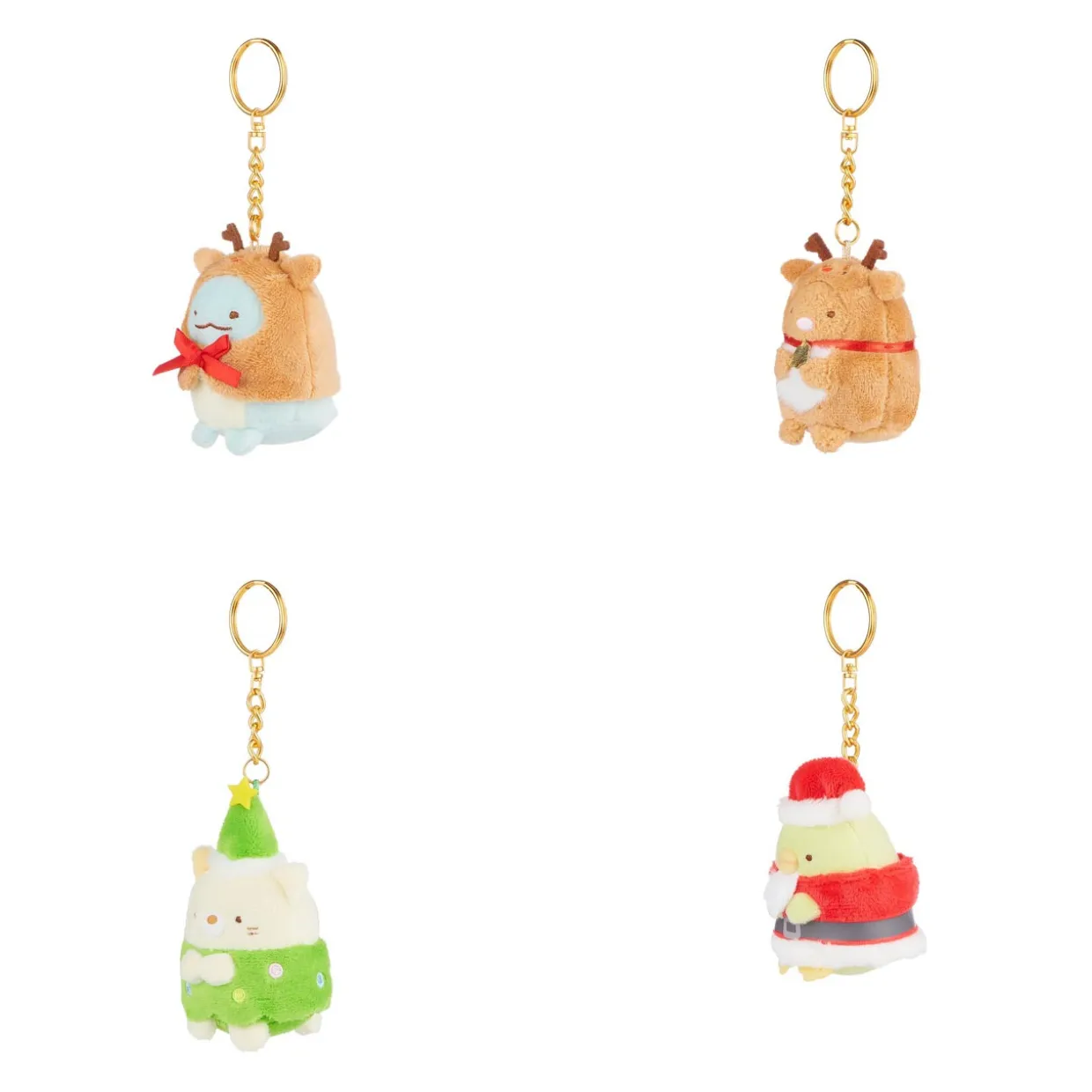 Sumikko Gurashi Sumikkogurashi San-X Original Holiday Series Blind Box Keychain Plush - 1pc. | Blind Boxes