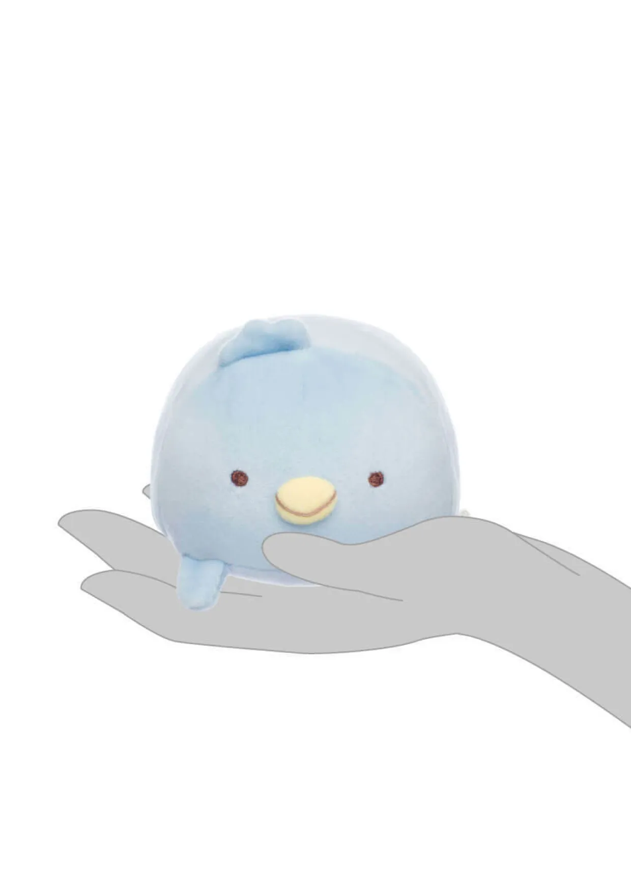 Sumikko Gurashi Sumikkogurashi San-X Original Real Penguin Mochi - Small | Sumikkogurashi | Plush