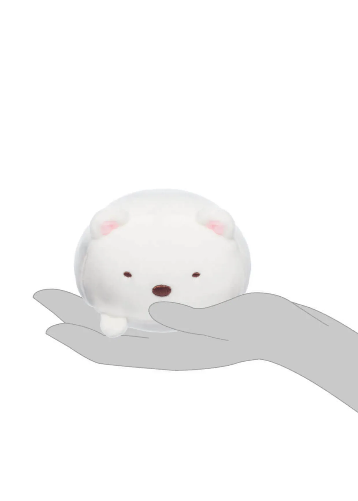 Sumikko Gurashi Sumikkogurashi San-X Original Shirokuma Mini Mochi - Small | Sumikkogurashi | Plush