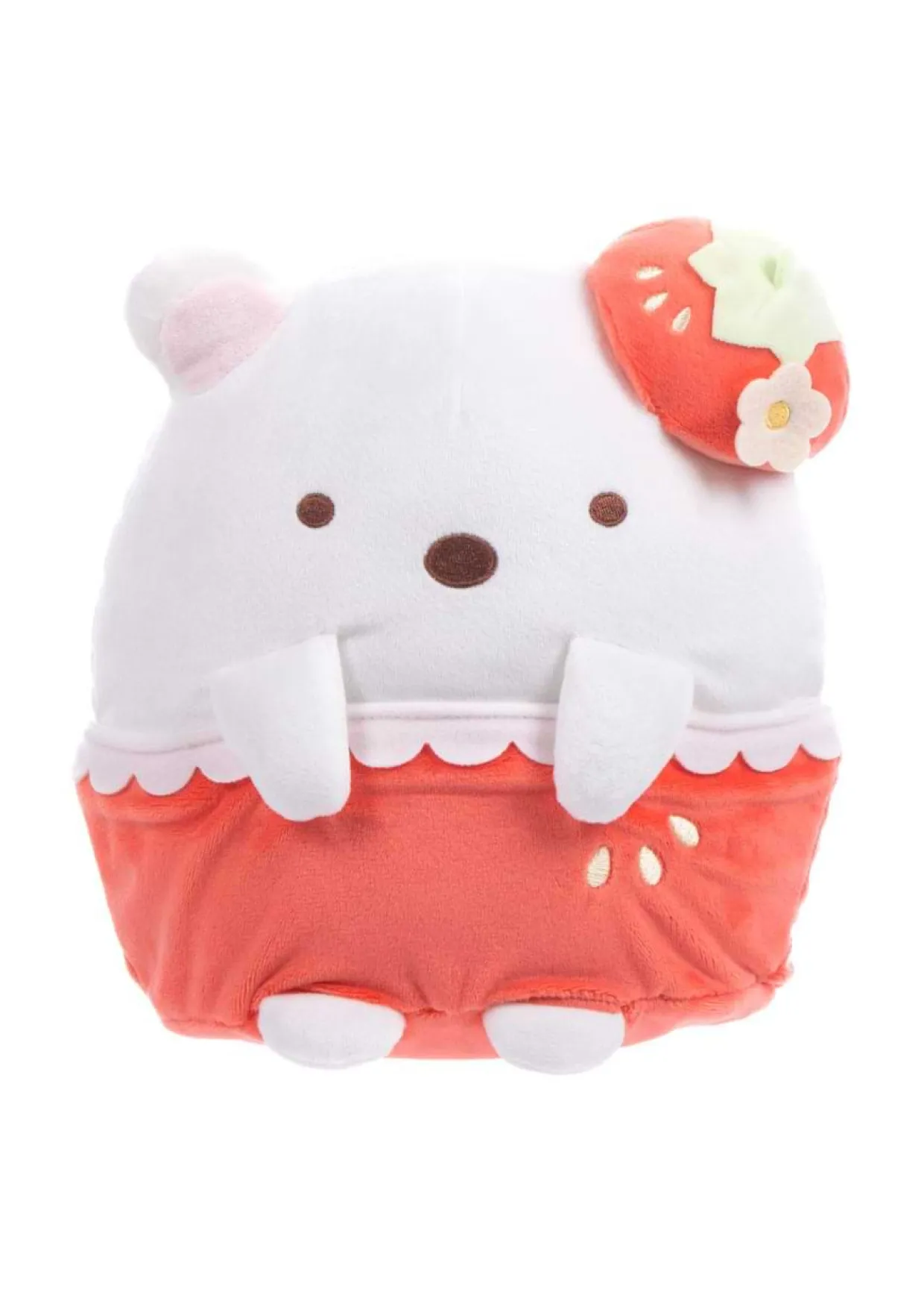 Sumikko Gurashi Sumikkogurashi Shirokuma San-X Original Strawberry Series Plush | Sumikkogurashi | Plush